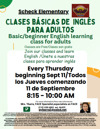 Adult English Classes