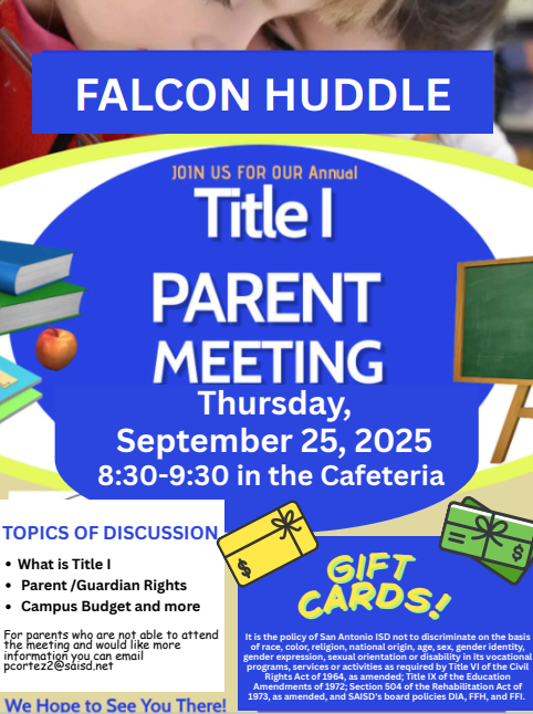 Falcon Huddle