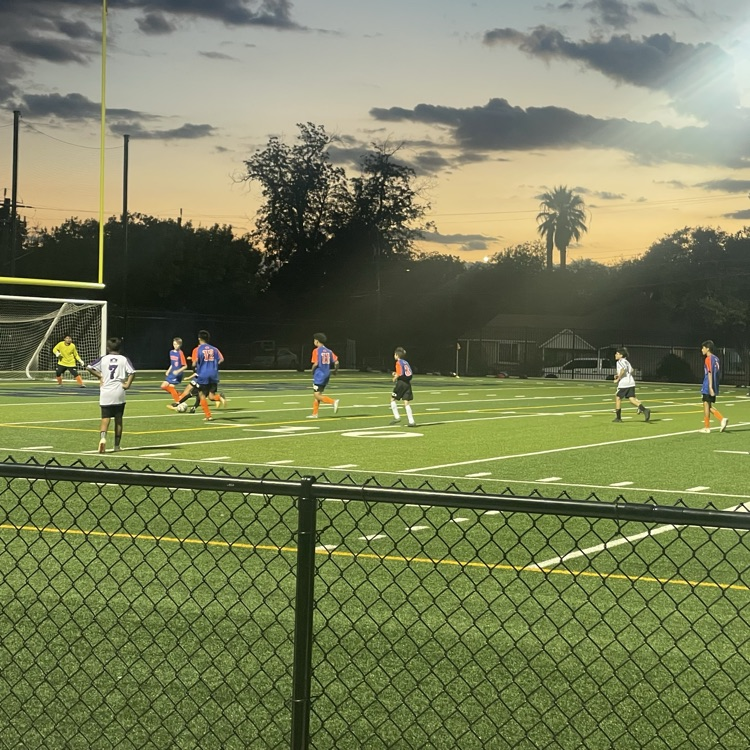 boys soccer game