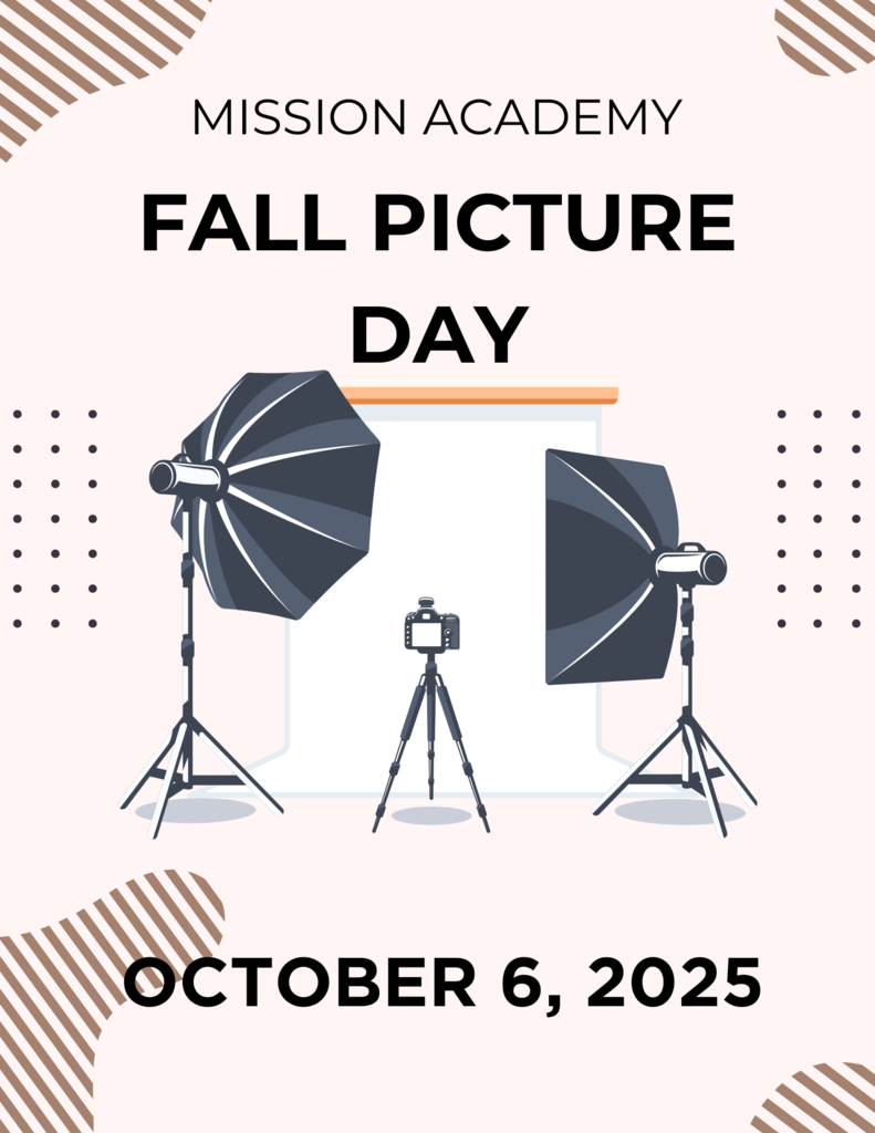 Mission Academy Fall Picture Day on October 6, 2025