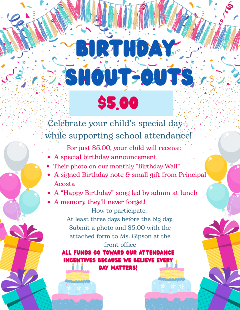 Birthday shout out 