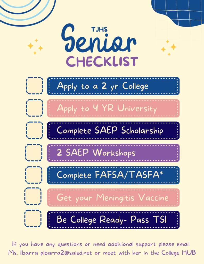 CO 2026 Fall College & Career HUB Checklist