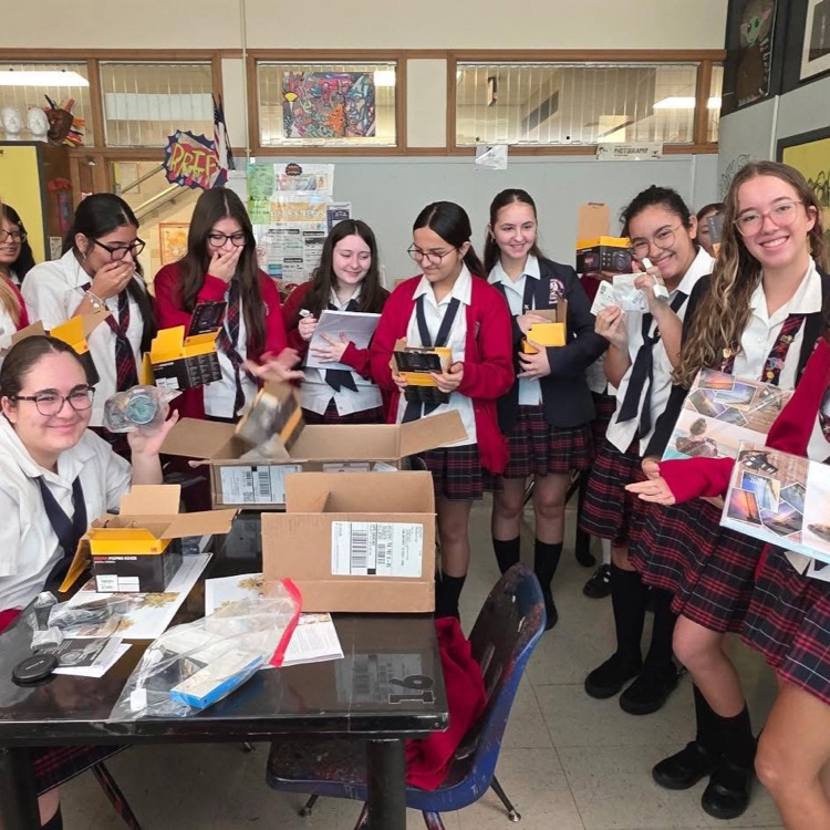 Students loving their new cameras 📸 