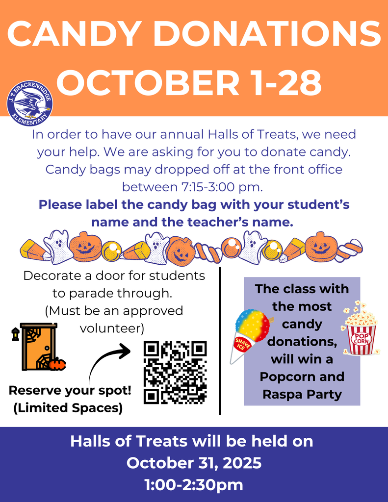 Candy Donation Flyer 