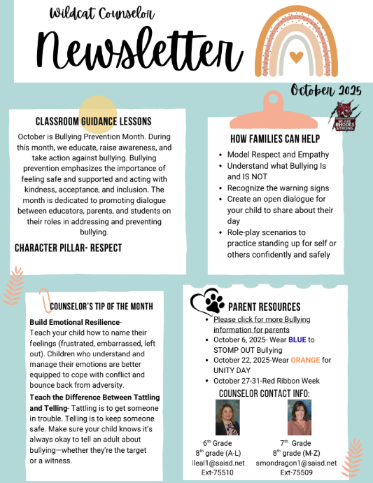 Counselor Newsletter