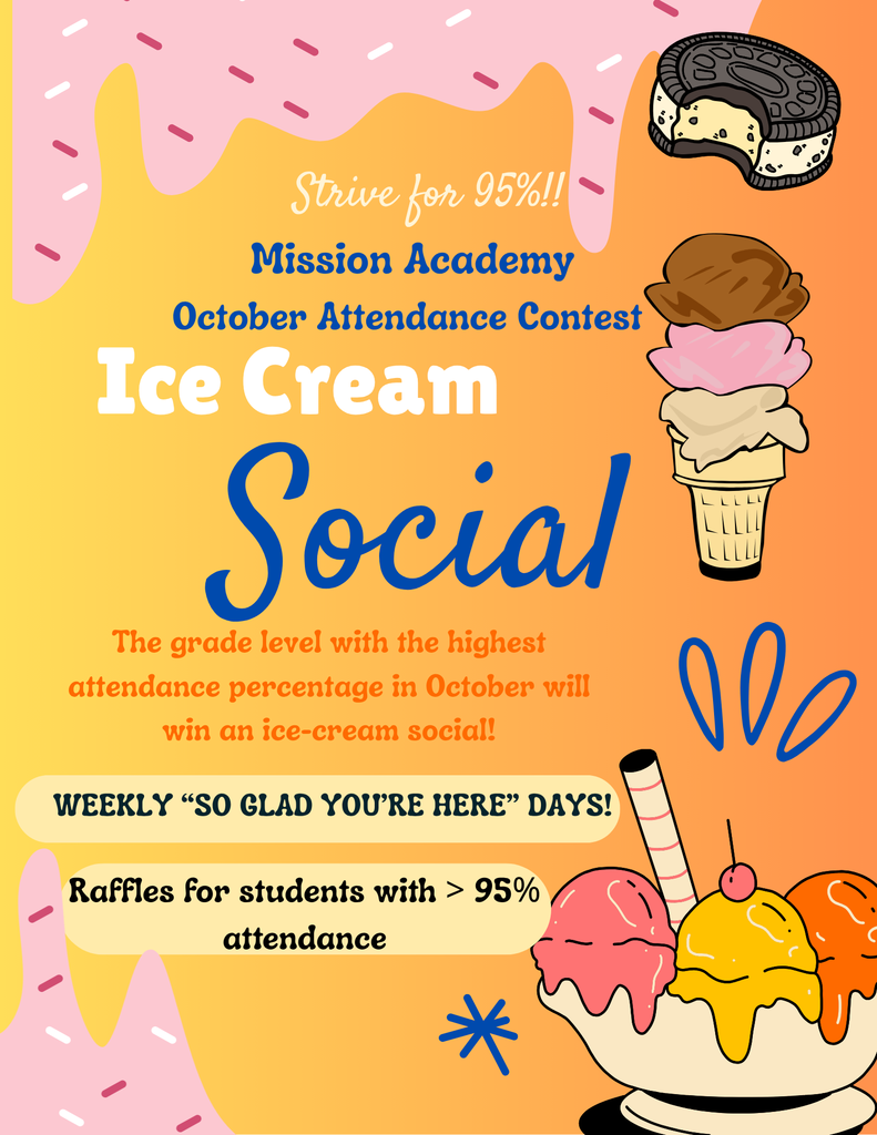 Poster with ice-cream cones and sundaes announcing the contest
