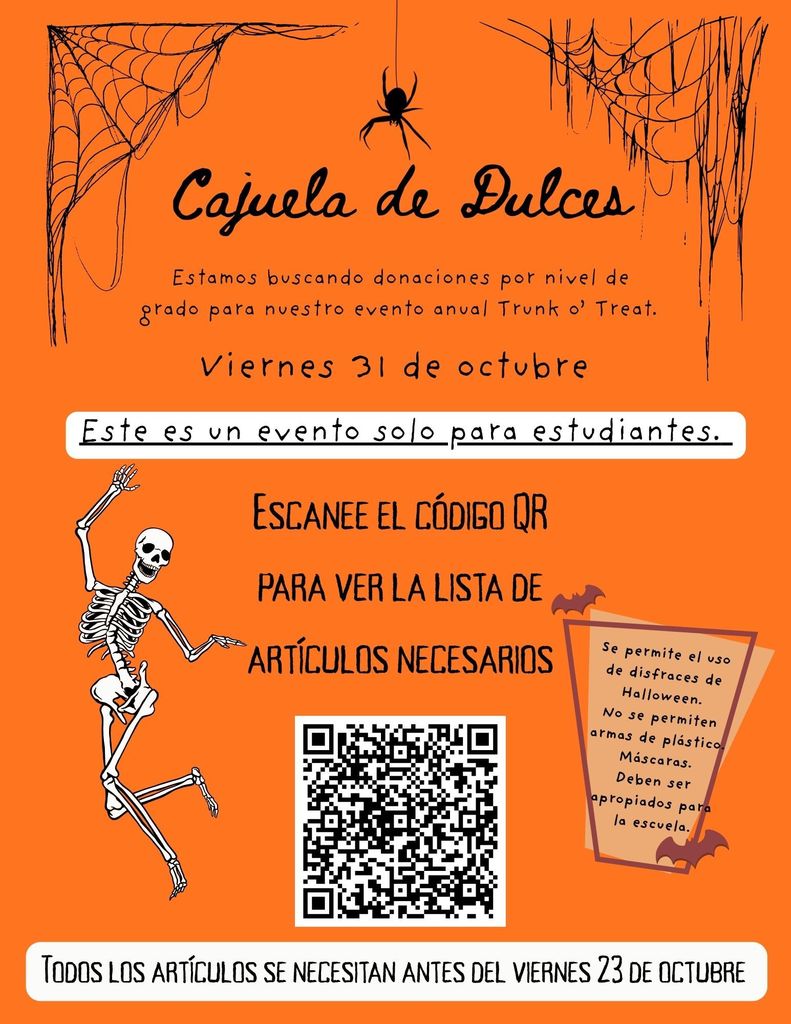 Trunk O Treat Donations