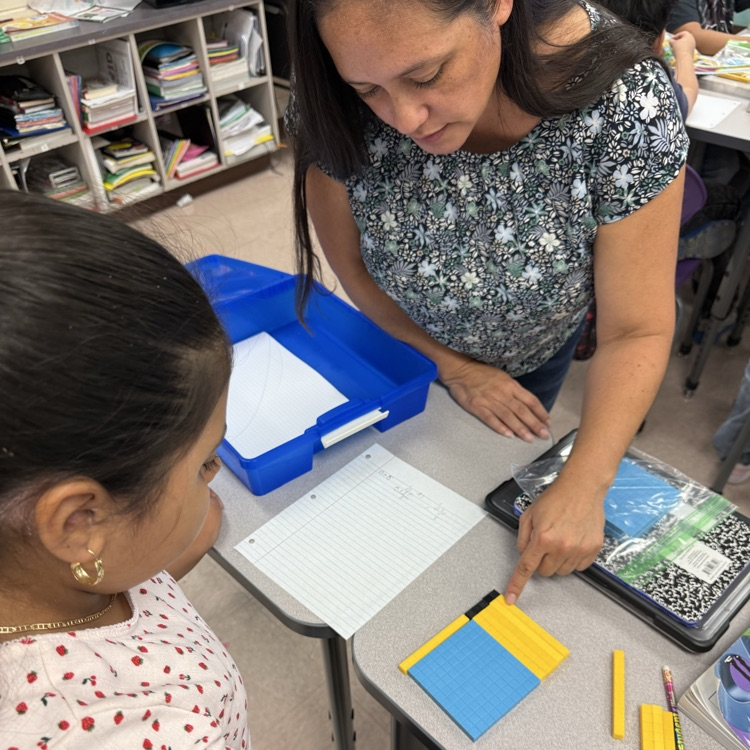 Students explore tools to solve math problems 