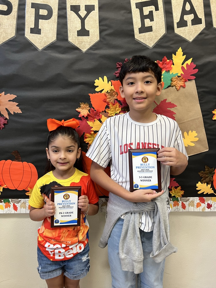 Bully Prevention Poster Winners!