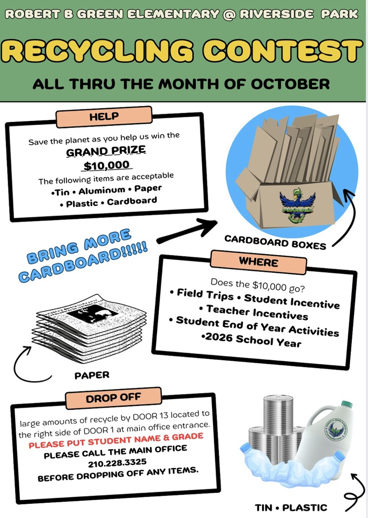 Recycling Contest Starts!!!