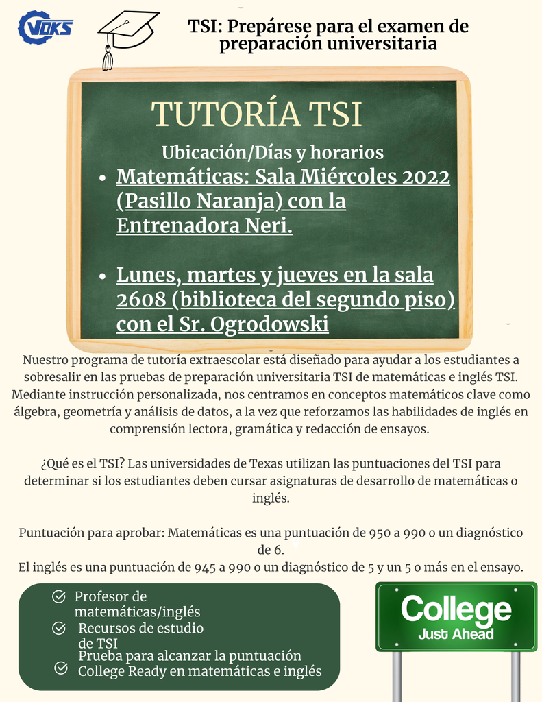 TSI Tutoring