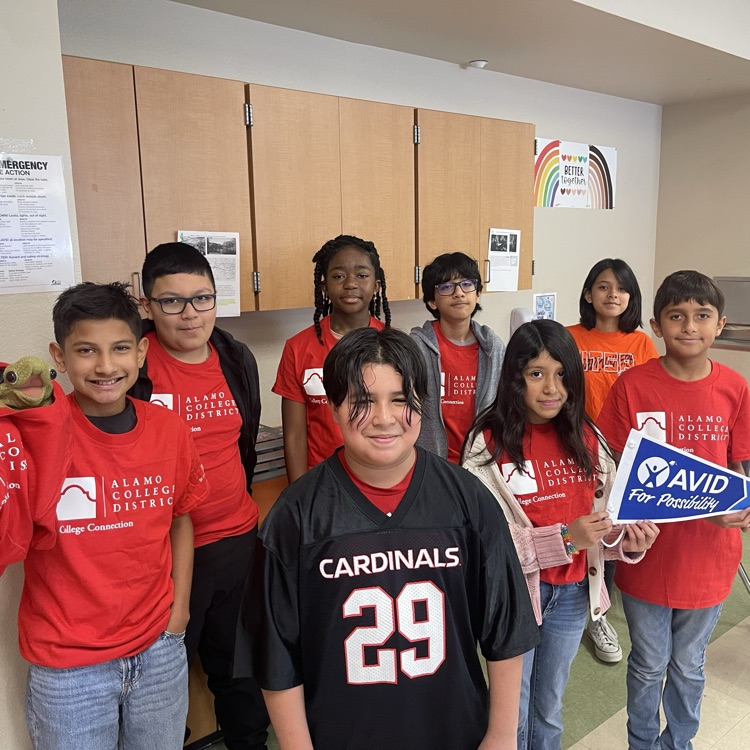 AVID students sponsor Wednesday College Days.