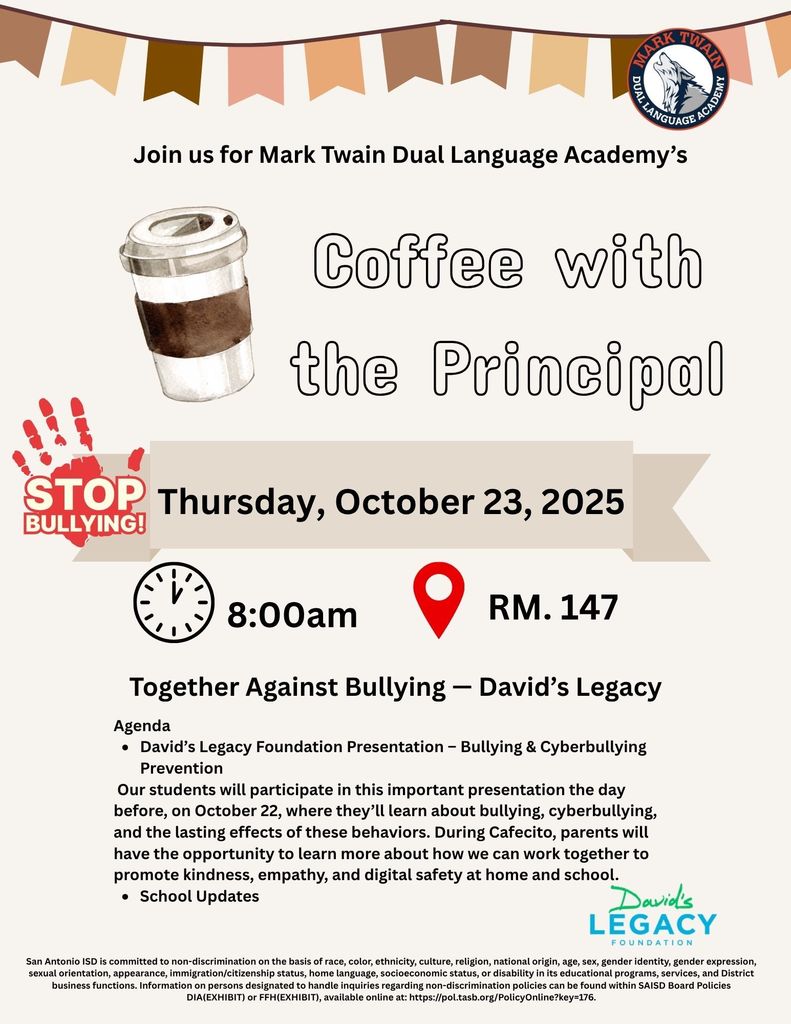 Coffee with the Principal