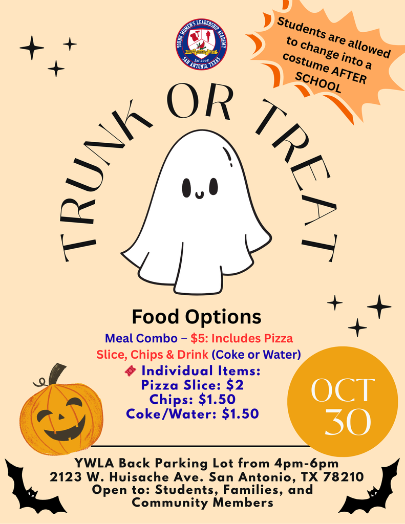 Ghost and information on Trunk or Treat