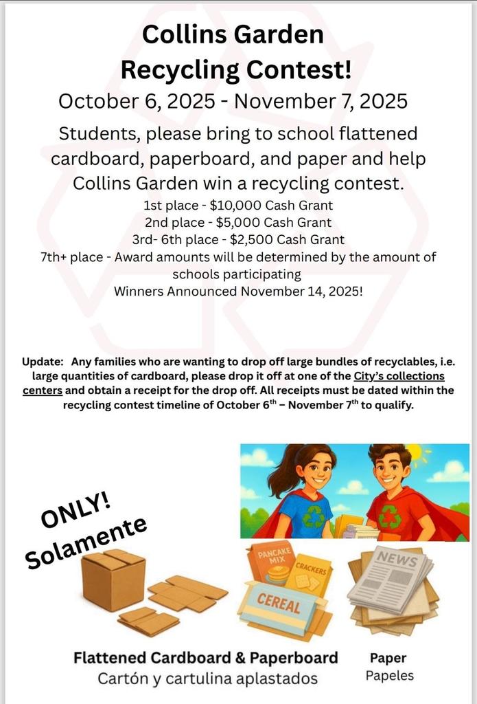 recycling contest Spanish