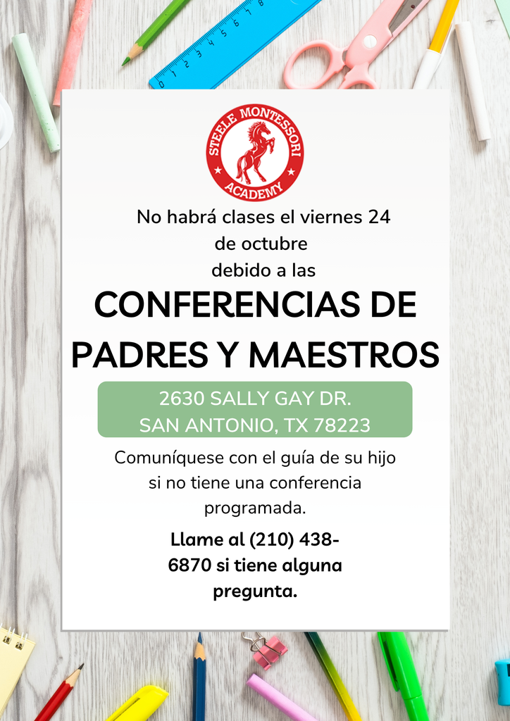 Fall 2025 Parent-Teacher Conferences (Spanish)