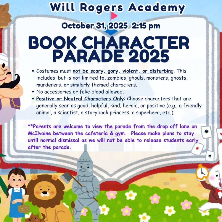 Book Character Parade