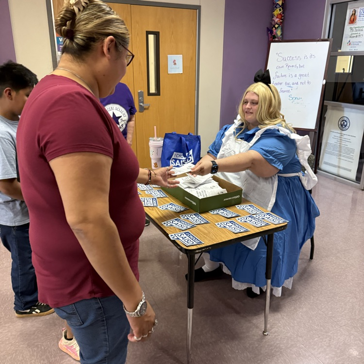 Programs for the event were passed out to each guest.