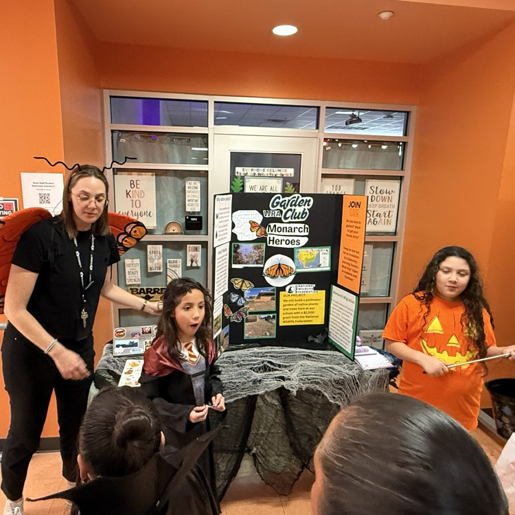 Garden Club is building a Nature Garden for the Monarchs.