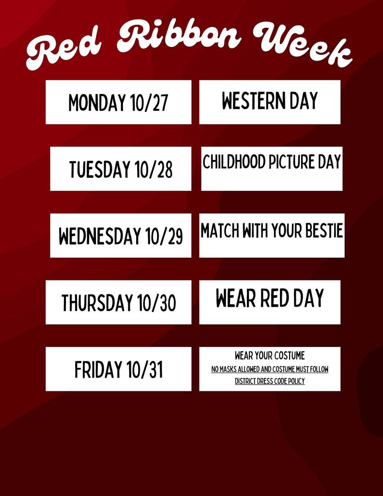 Red Ribbon Week Flyer 