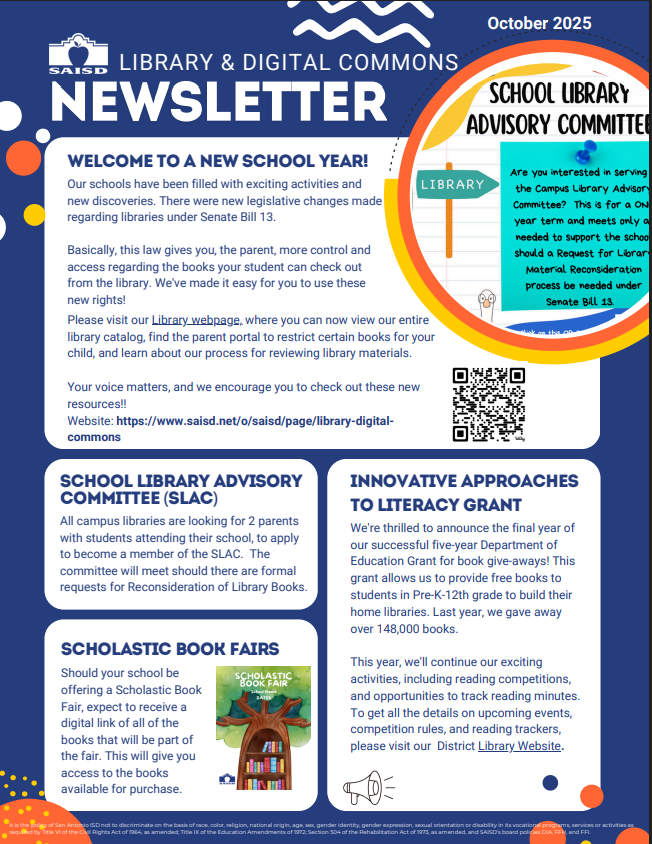 library news oct 2025