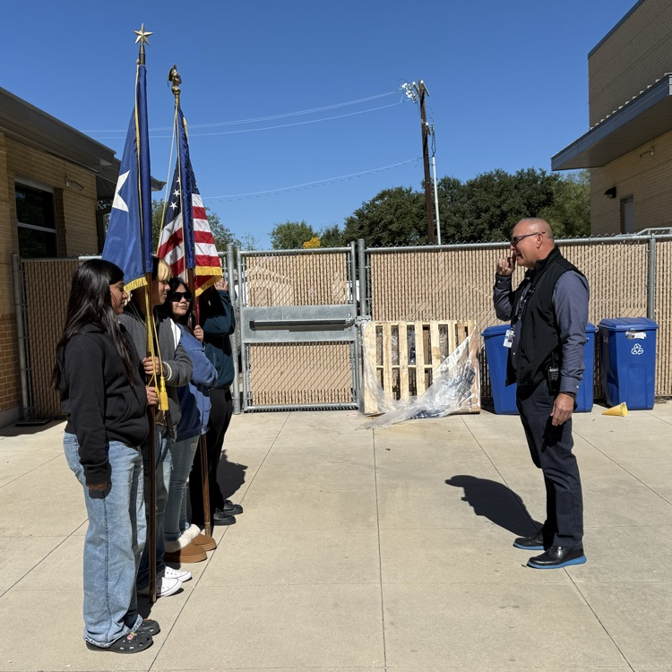 Mr Viera practices with students. 