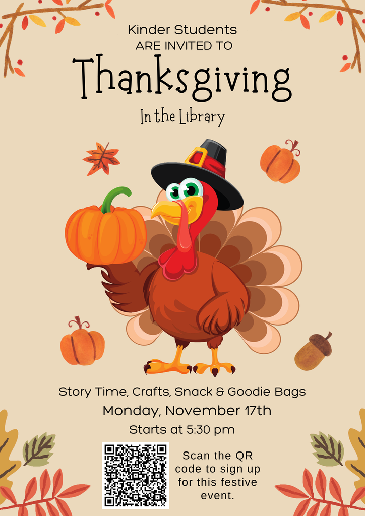Thanksgiving in the Library