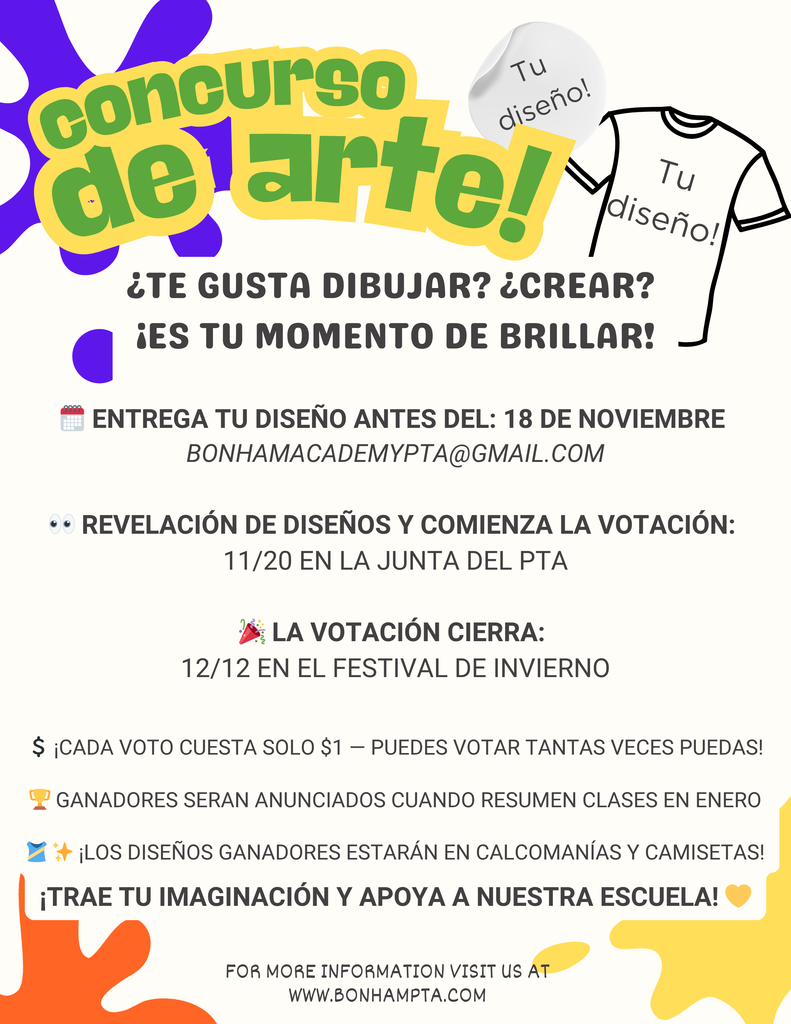 art contest spanish