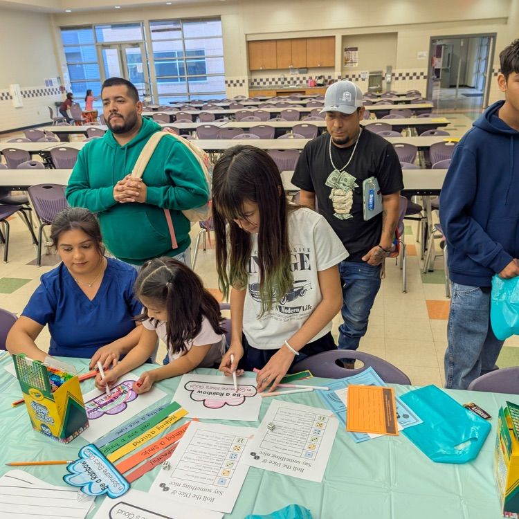 Hands on activities at Fall Family Night