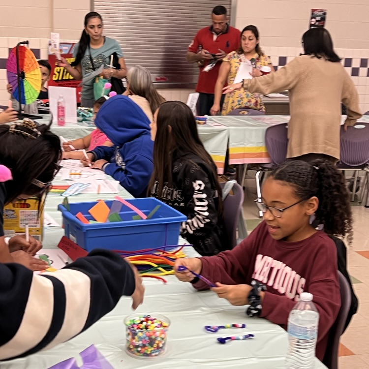 Hands on activities at Fall Family Night