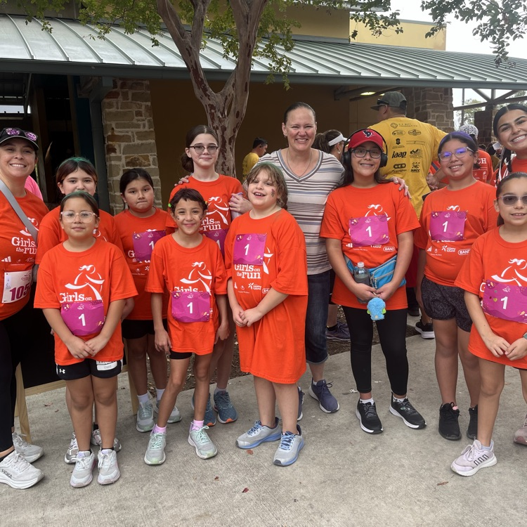 Girls on the Run team