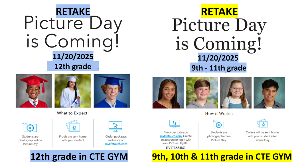 Picture Retake Flyer