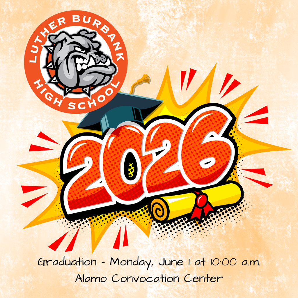 Burbank logo and class of 2026 art