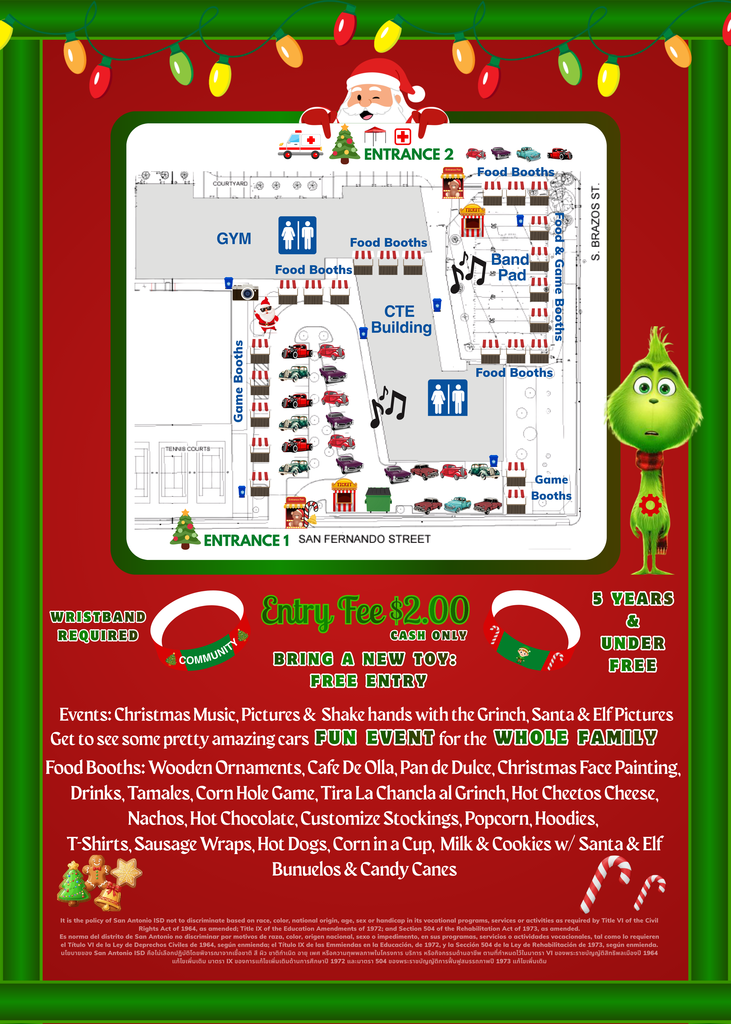 Lanier Winter Car Show Festival Flyer 
