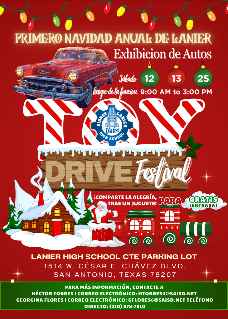 Lanier Winter Car Show Festival Flyer 