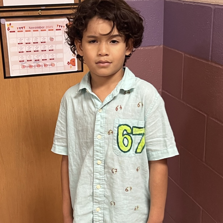 Celebrating the 67th day of school