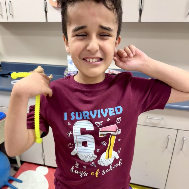 Celebrating the 67th day of school