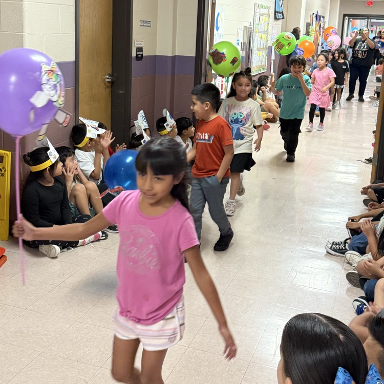Balloon Parade at school 