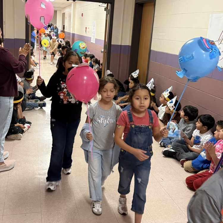 Balloon Parade at school 