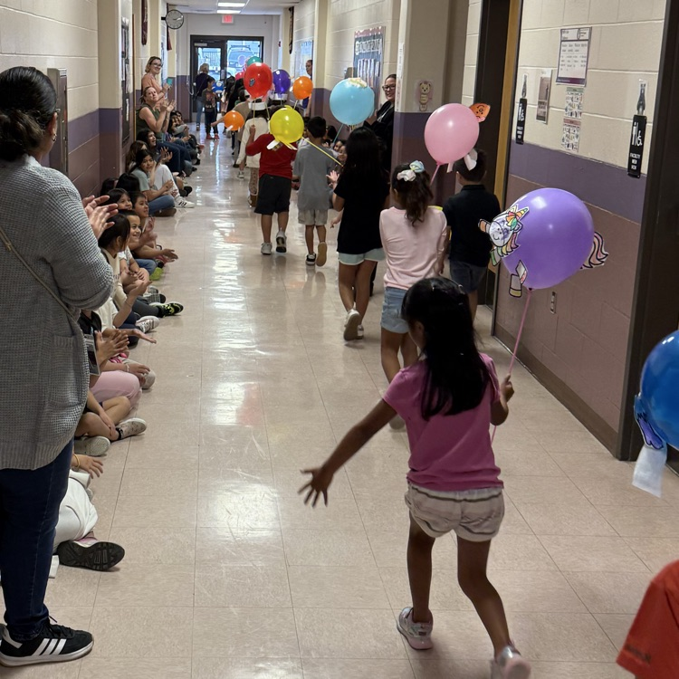 Balloon Parade at school 