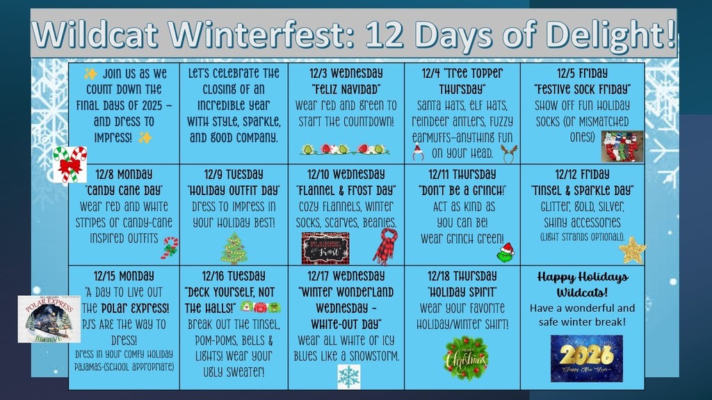 12 days of Christmas