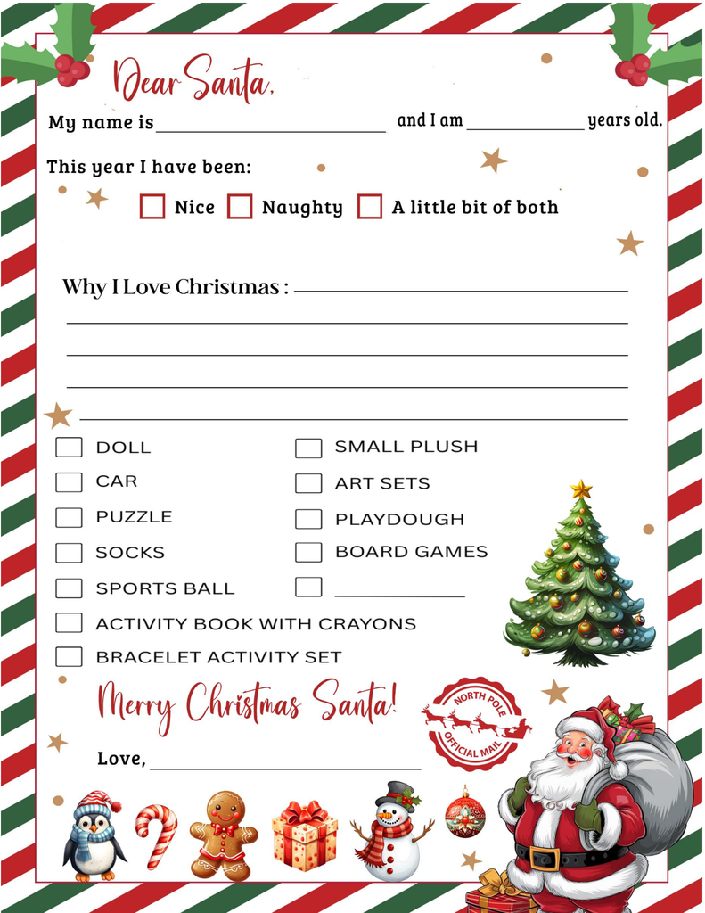 Letter to santa