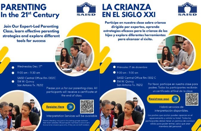 Parenting in the 21st Century Flyer