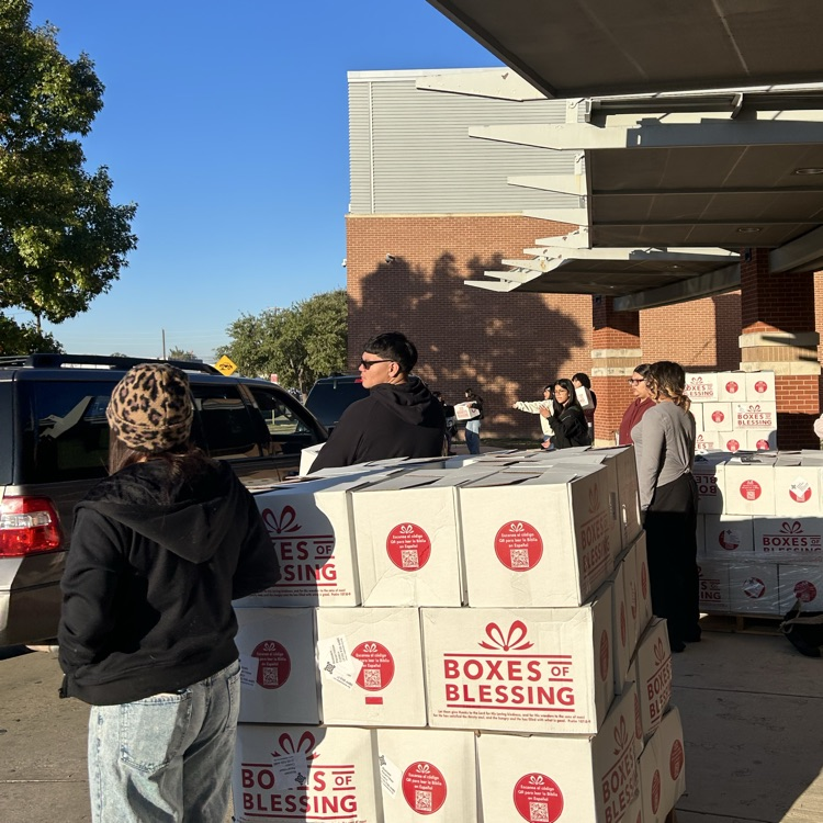Edison HS Boxes of Blessings 