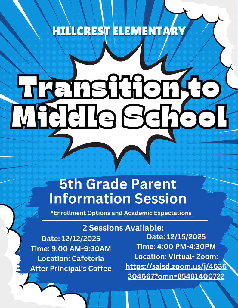 2025-2026 Transition to Middle School Parent Session