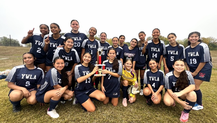 YWLA 8th gr Red Zone Champions 