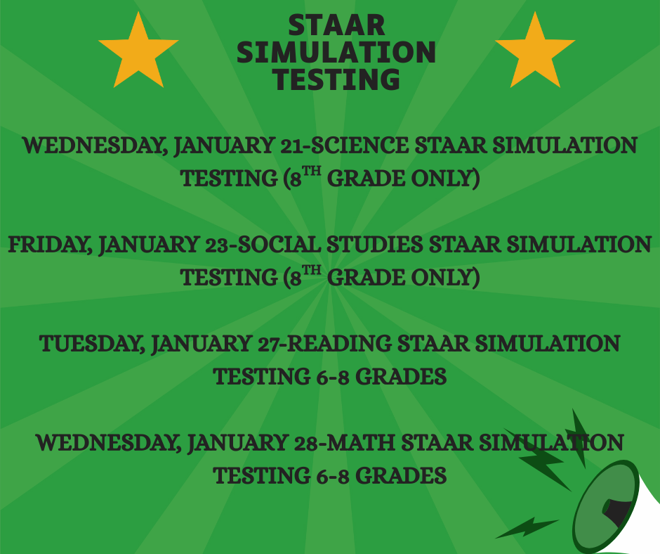 green flyer with stars