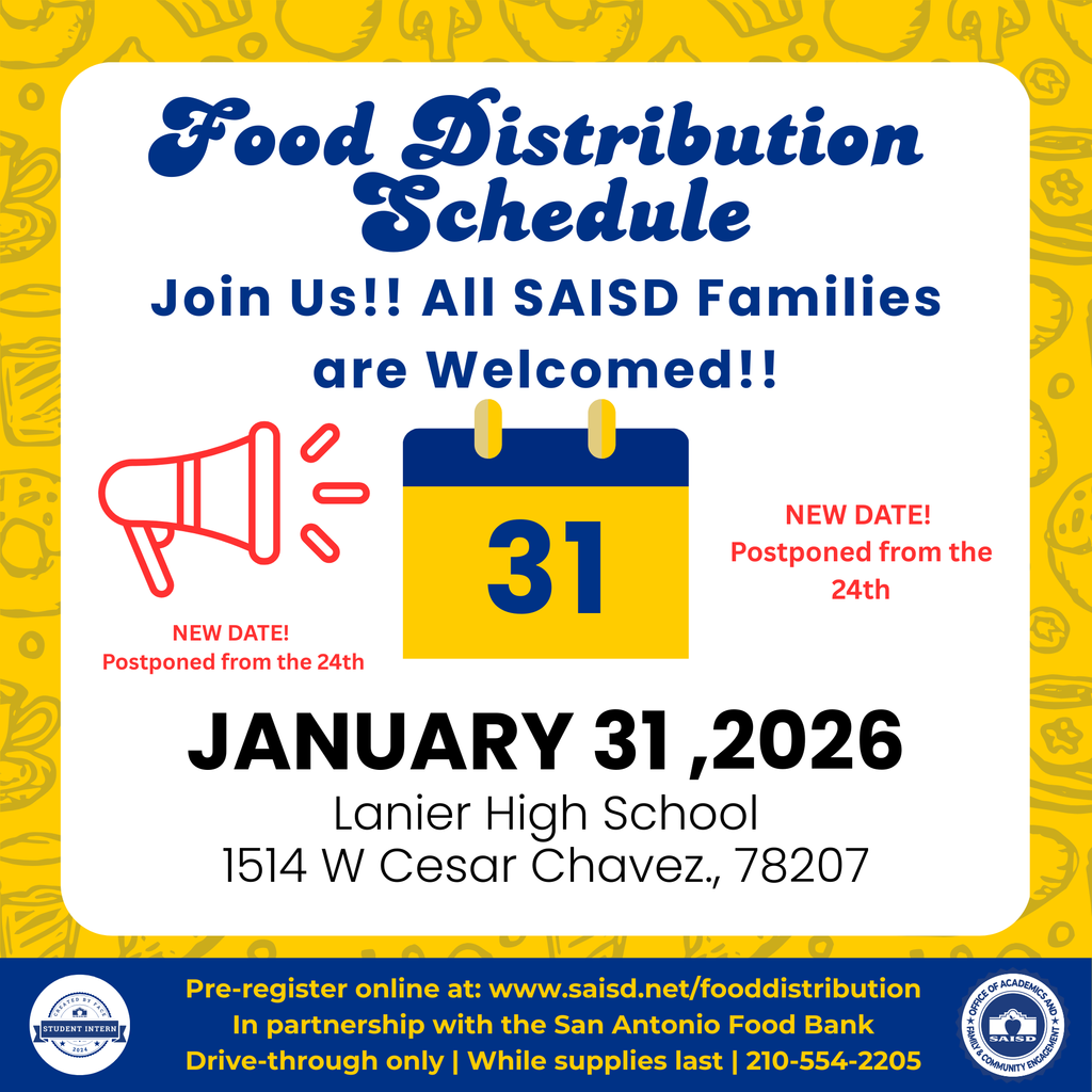 Food distribution on 1/31 - English