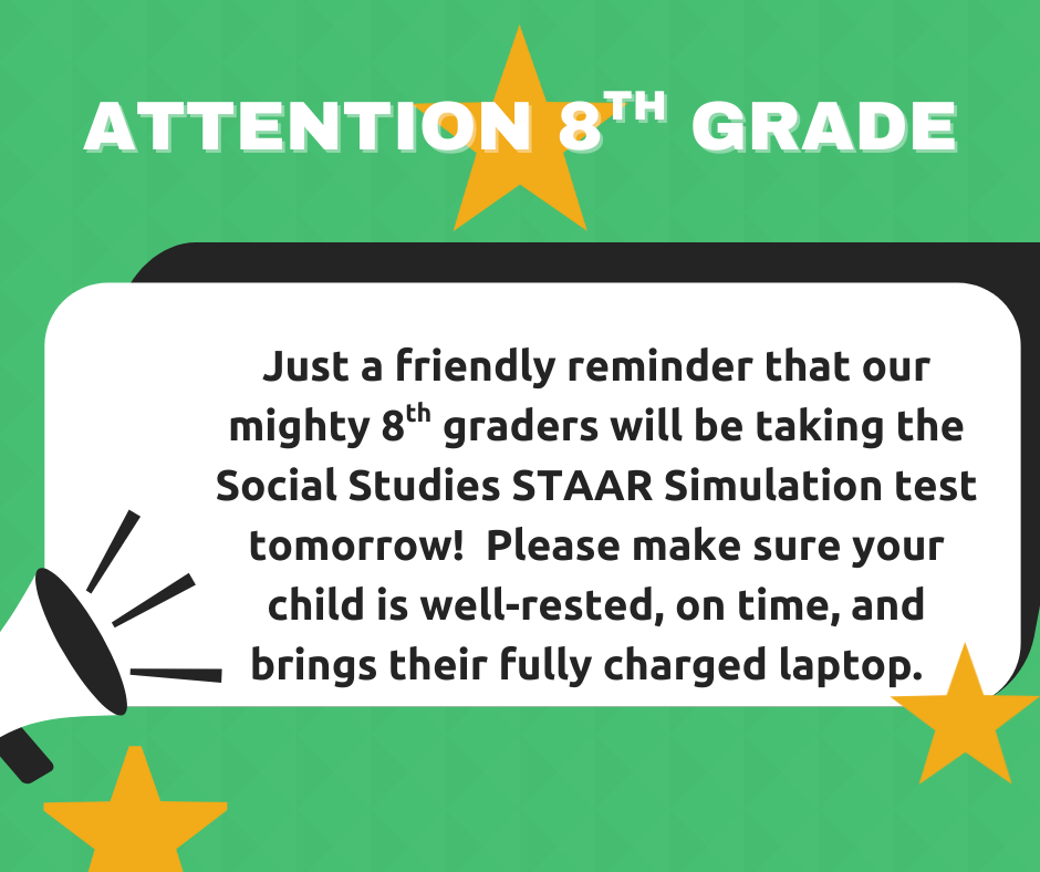 green flyer with yellow stars