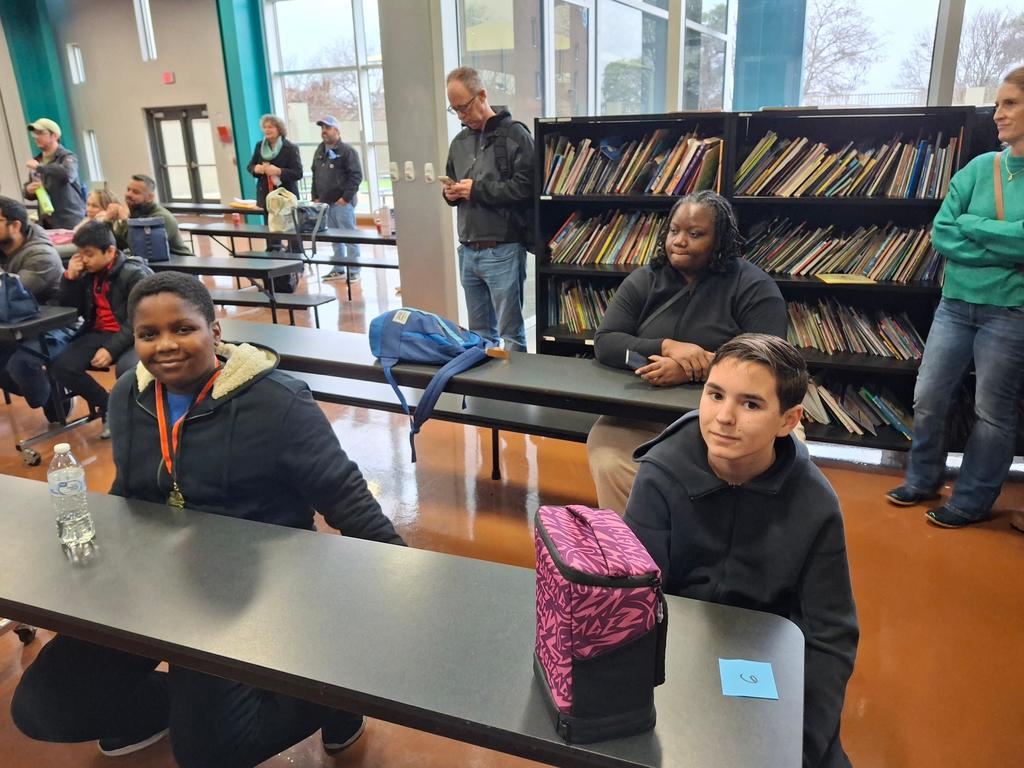 YMLA students waiting to compete